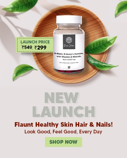 Pura Vida Biotin Tablets - New Launch Banner for Mobile