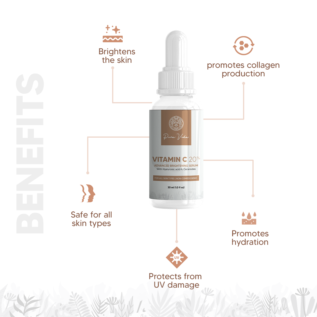 Pura Vida Vitamin C Serum Benefits